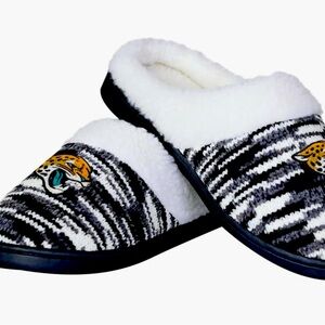 FOCO NFL Sherpa Lined Colorblend Cup Sole Slippers